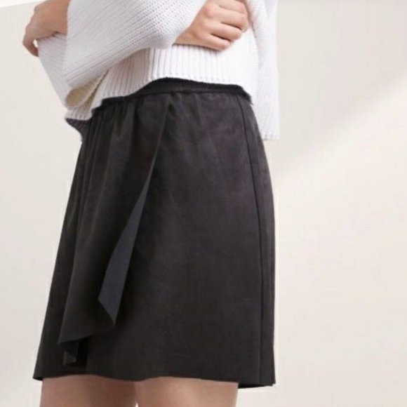 WILFRED Nesxher Suede Skirt - Picture 1 of 10